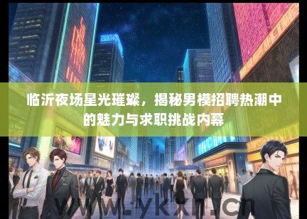 临沂夜场星光璀璨，揭秘男模招聘热潮中的魅力与求职挑战内幕